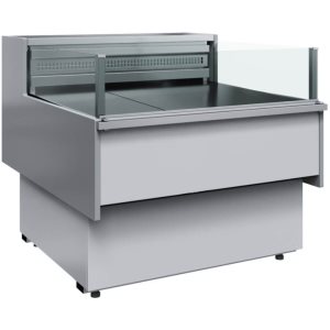 Витрина холодильная Carboma GC110 SM 1,25-2 (ВХСо-1,25 Carboma CG 110) (сталь)