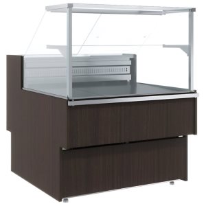 Витрина холодильная Carboma GC110 SV 1,25-1 (ВХСр-1,25 Carboma GC 110)(1005 венге)