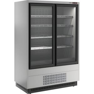 Горка холодильная Carboma FC20-07 VL 1,0-1 0300 STANDARD фронт X5L (версия 2.0) (9006-9005)
