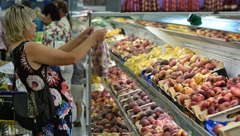 Оборот ритейла в России в мае увеличился на 1,4%