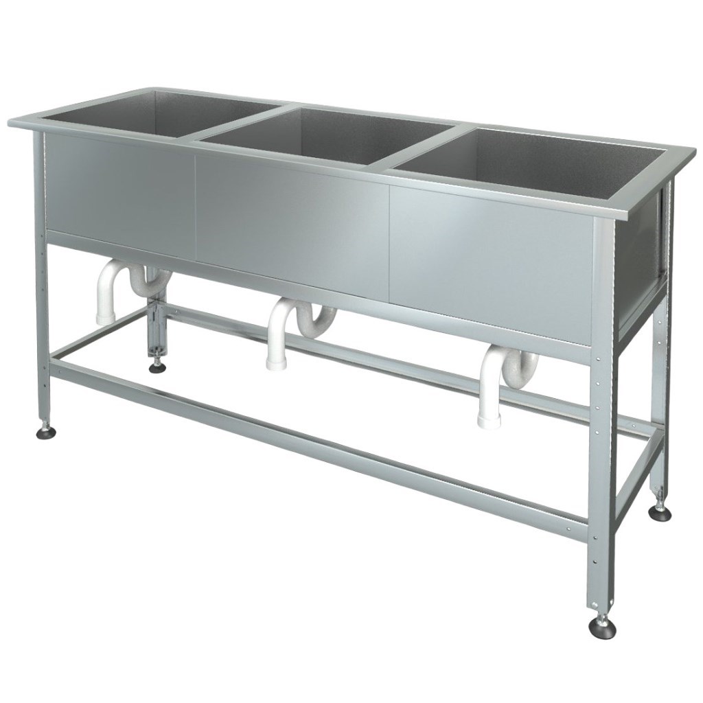 Ванна моечная МХМ М-3-0,45/0,7/2,0