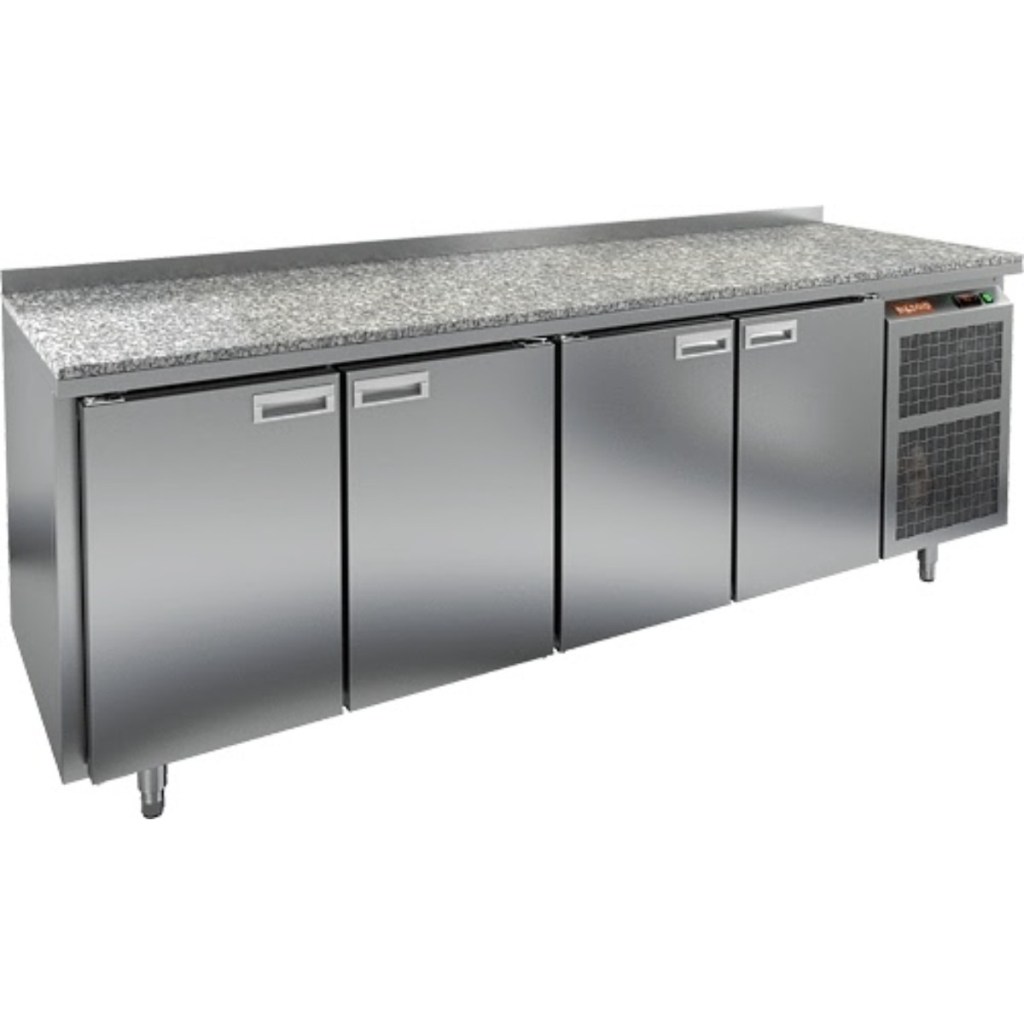 Стол холодильный среднетемпературный HiCold GN 1111/TN камень