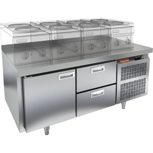 Стол охлаждаемый HiCold SN 12/TN LT под тепловое оборудование