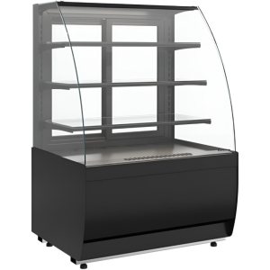 Витрина кондитерская Carboma K70 VM 0,9-1 Light (версия 2.0) (9005)