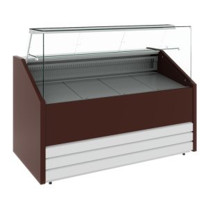 Витрина холодильная Carboma GC75 VV 1,5-1 фронт нестандартный цвет (динамика) - Изображение 5