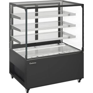 Витрина нейтральная Carboma КС71-130 N 1,2-1 (9005)