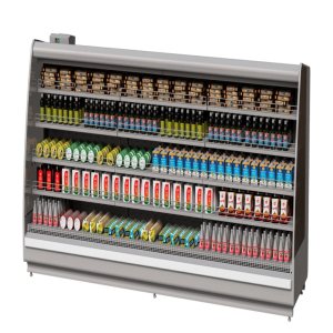 Горка холодильная Kifato Париж 2500 (встроенный агрегат)