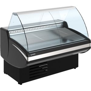 Витрина холодильная CRYSPI Gamma-2 SN FISH 1200 LED (с боковинами)