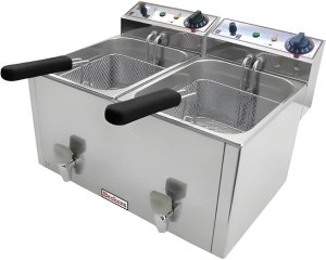 Профессиональная фритюрница BECKERS FR 10+10