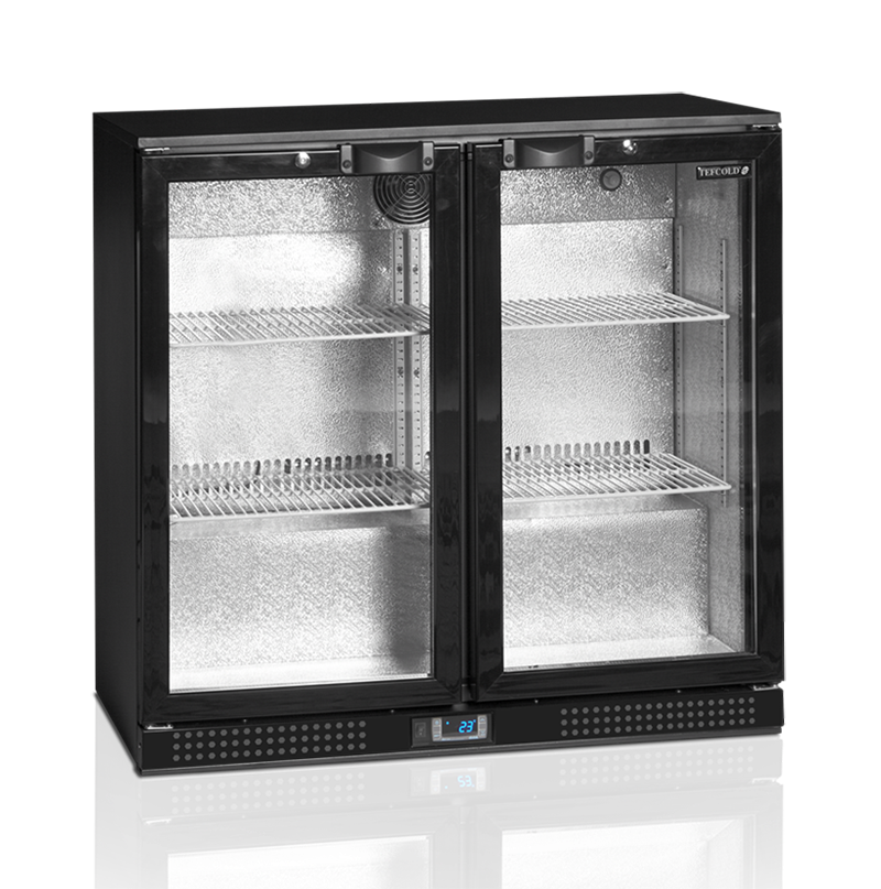 Шкаф холодильный TEFCOLD DB200H барный черный