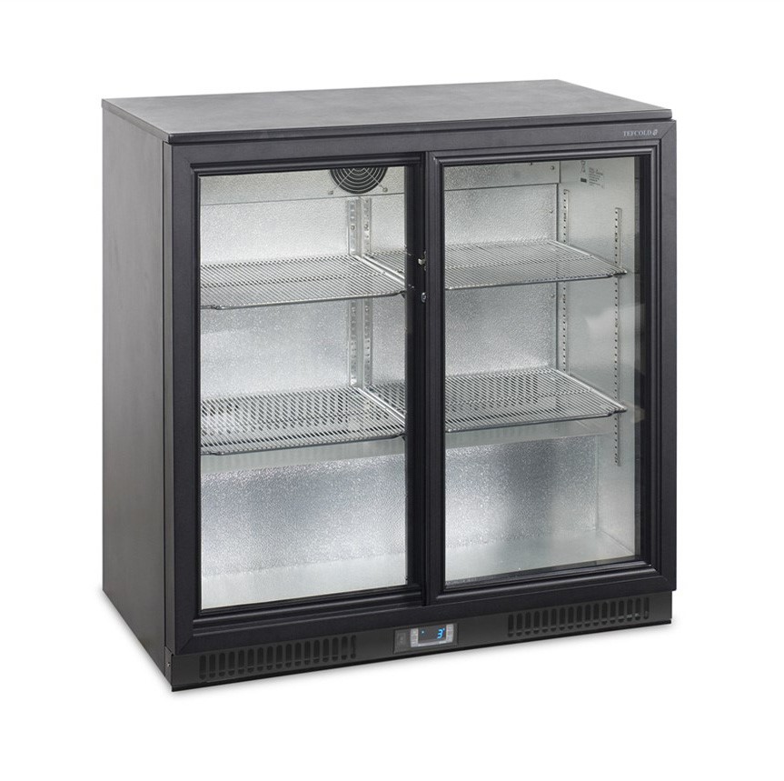 Шкаф холодильный TEFCOLD BA25S барный черный