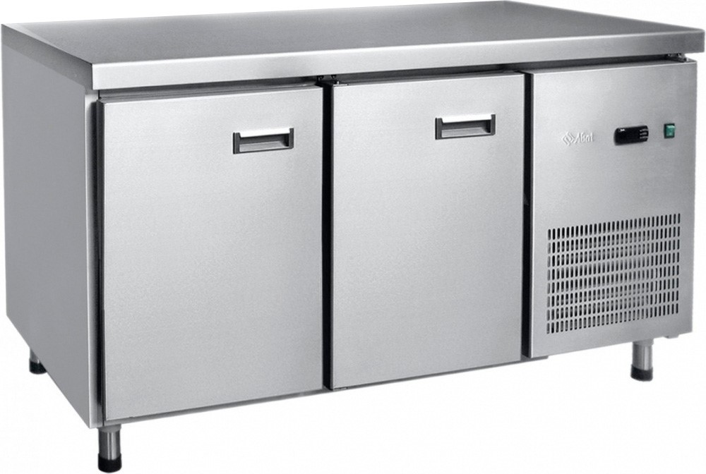 Стол холодильный Abat СХС-70-01-СО (охлаждаемая столешница) без борта (дверь, ящики 1/2)