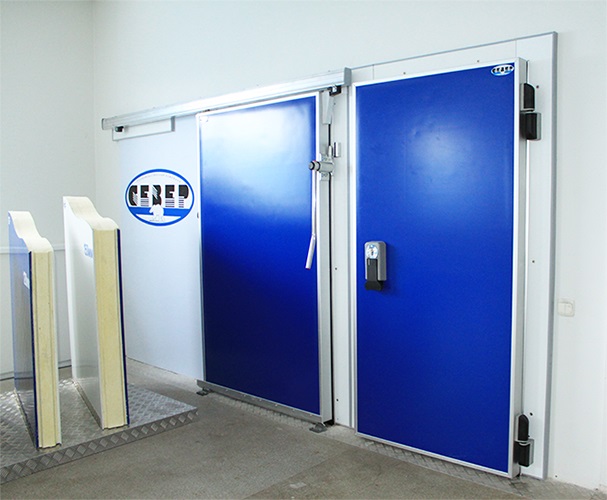 Дверь холодильная распашная одностворчатая СТ-РДО-1100*2100/80 - Изображение 3