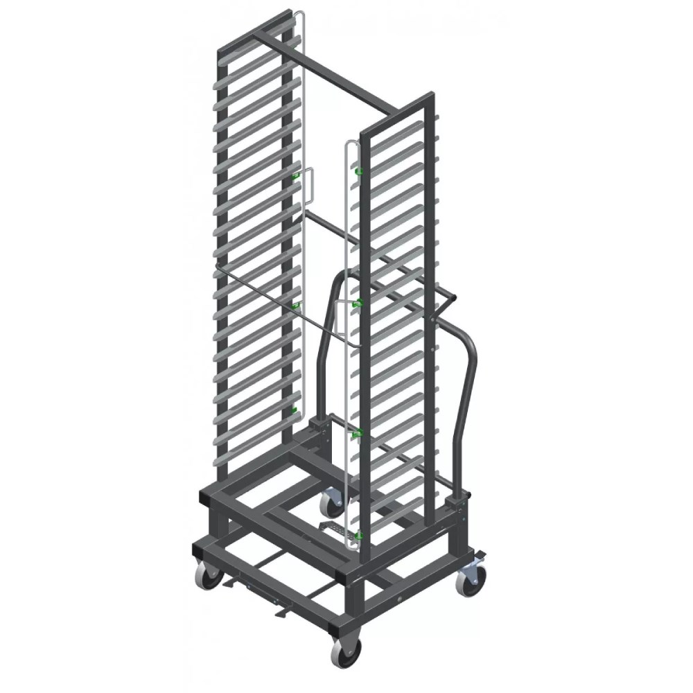 Тележка для пароконвектомата Abat ТДШ-40-1/1