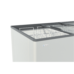 Ларь морозильный с прямым стеклом Frostor F 700 C серый - Изображение 2