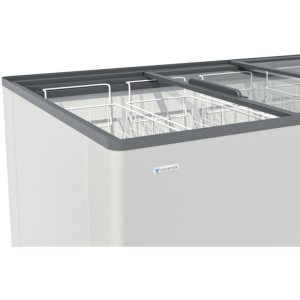 Ларь морозильный с прямым стеклом Frostor F 215 C серый - Изображение 2