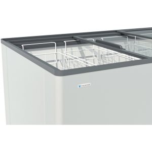 Ларь морозильный с прямым стеклом Frostor F 500 C серый - Изображение 2