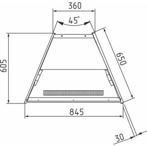Витрина кондитерская Carboma K70 VM-3 Light (0013-0430) угловая - Изображение 2